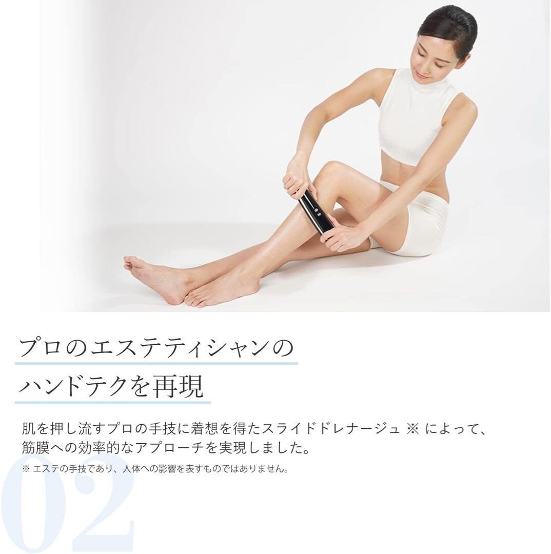YA-MAN HDS-100 CAVISPA 360 Black Beauty Facial Device Home Skin Care Japan New