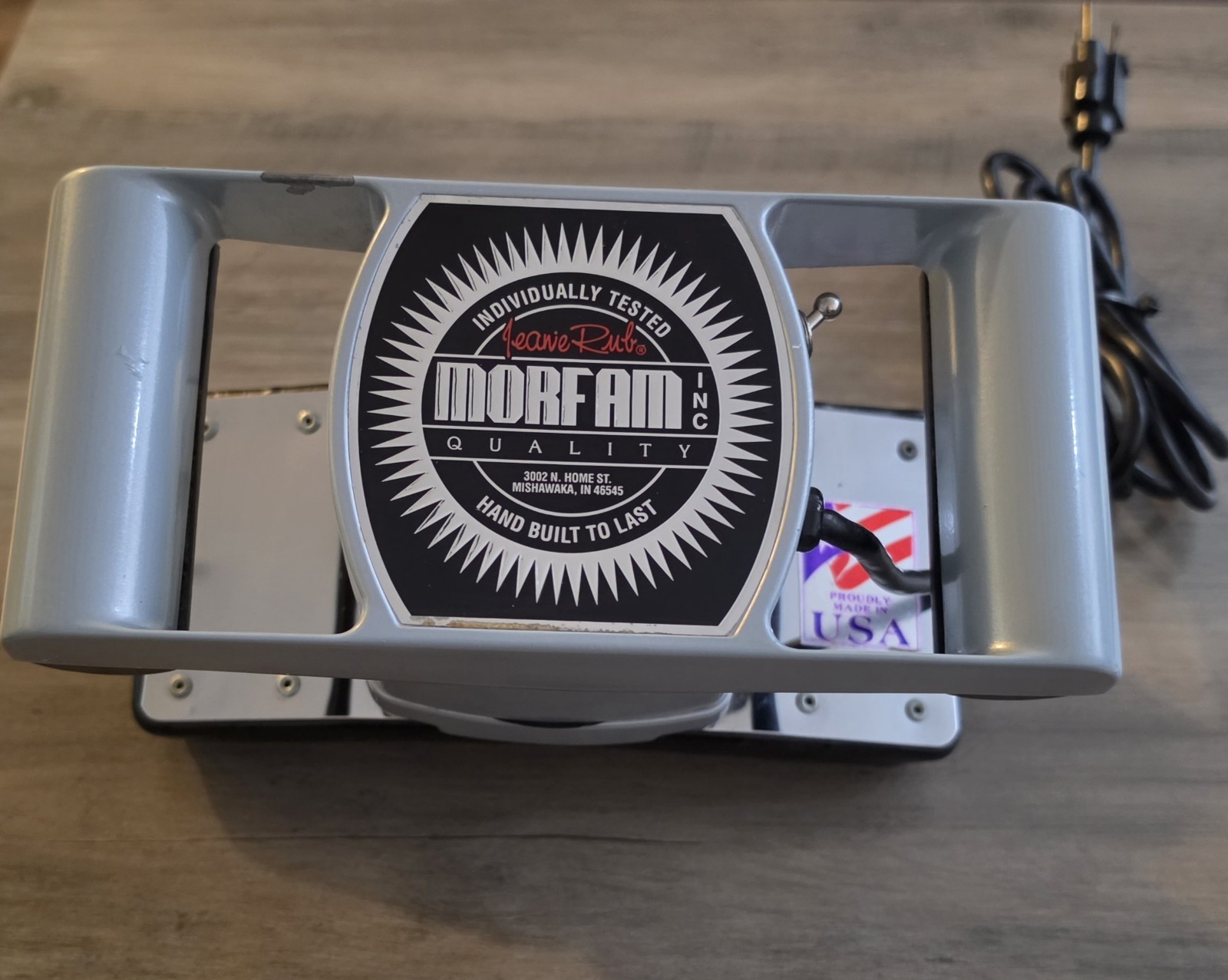 Morfam Jeanie Rub Vibrating Therapy Stool Massage Chiropractor Tested Works