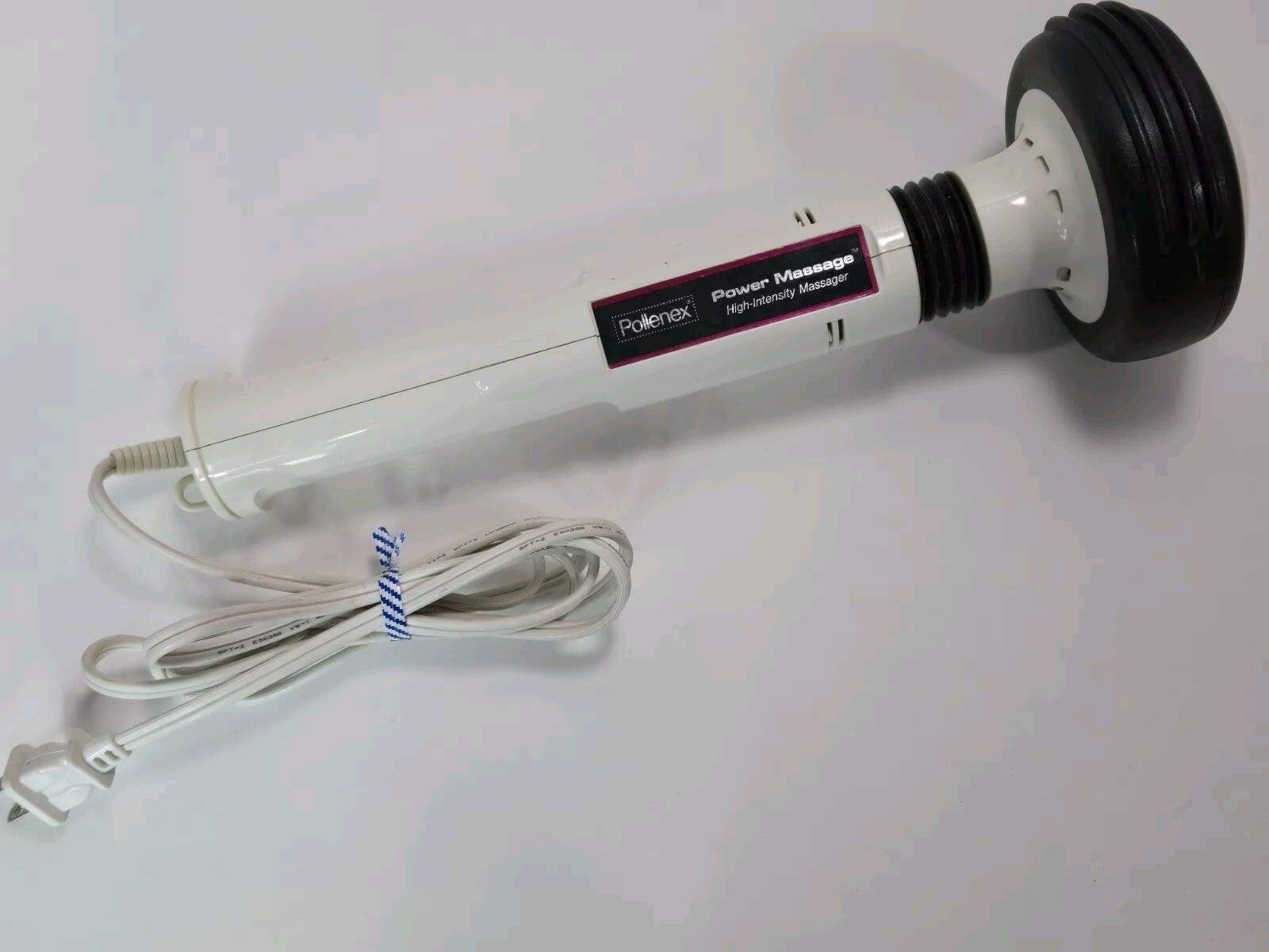 Pollenex POWER MASSAGE High Intensity Massager variable Body Wand Vibrator WM-10