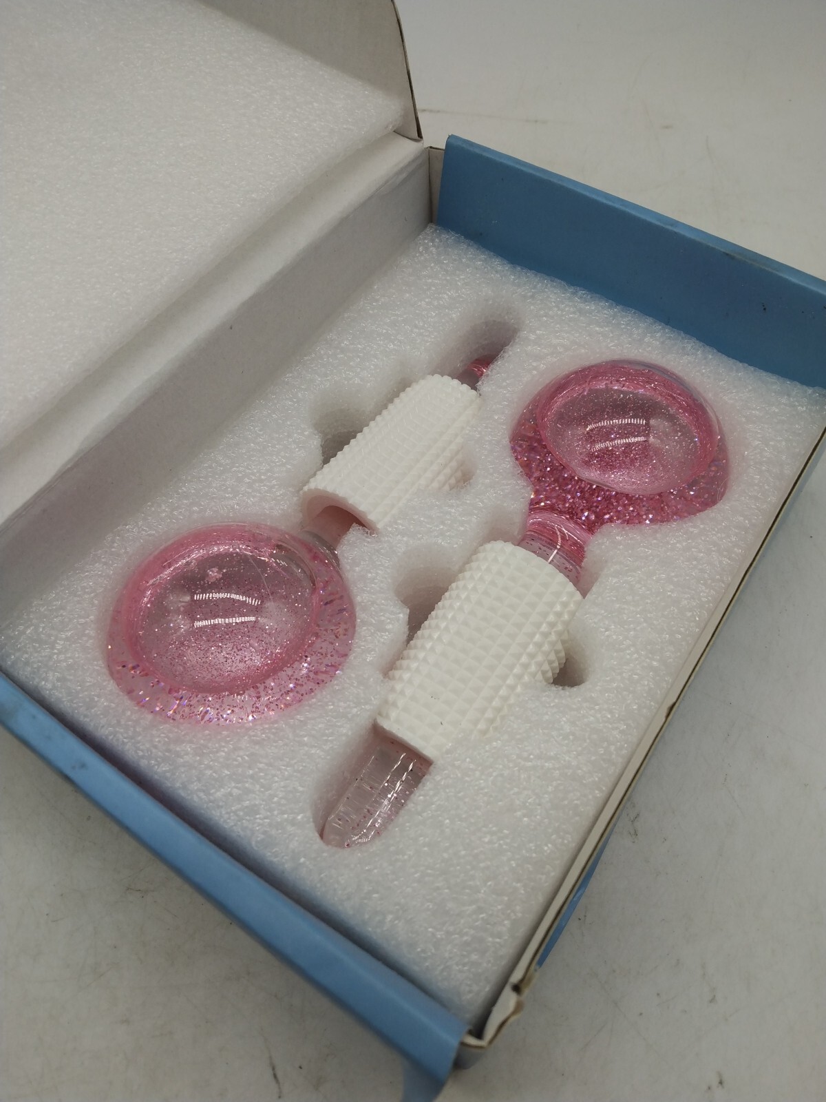 2pcs Beauty Crystal Ball Facial Cooling Puck for Face and Eye Massage Massage164