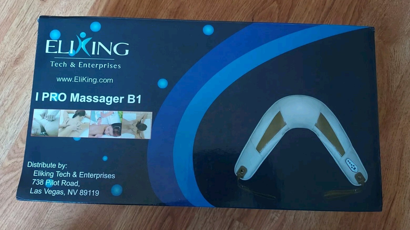 ELIKING I PRO MASSAGER B1 NECK and SHOULDER MASSAGER ELI KING iPRO MSRP $499 EXC