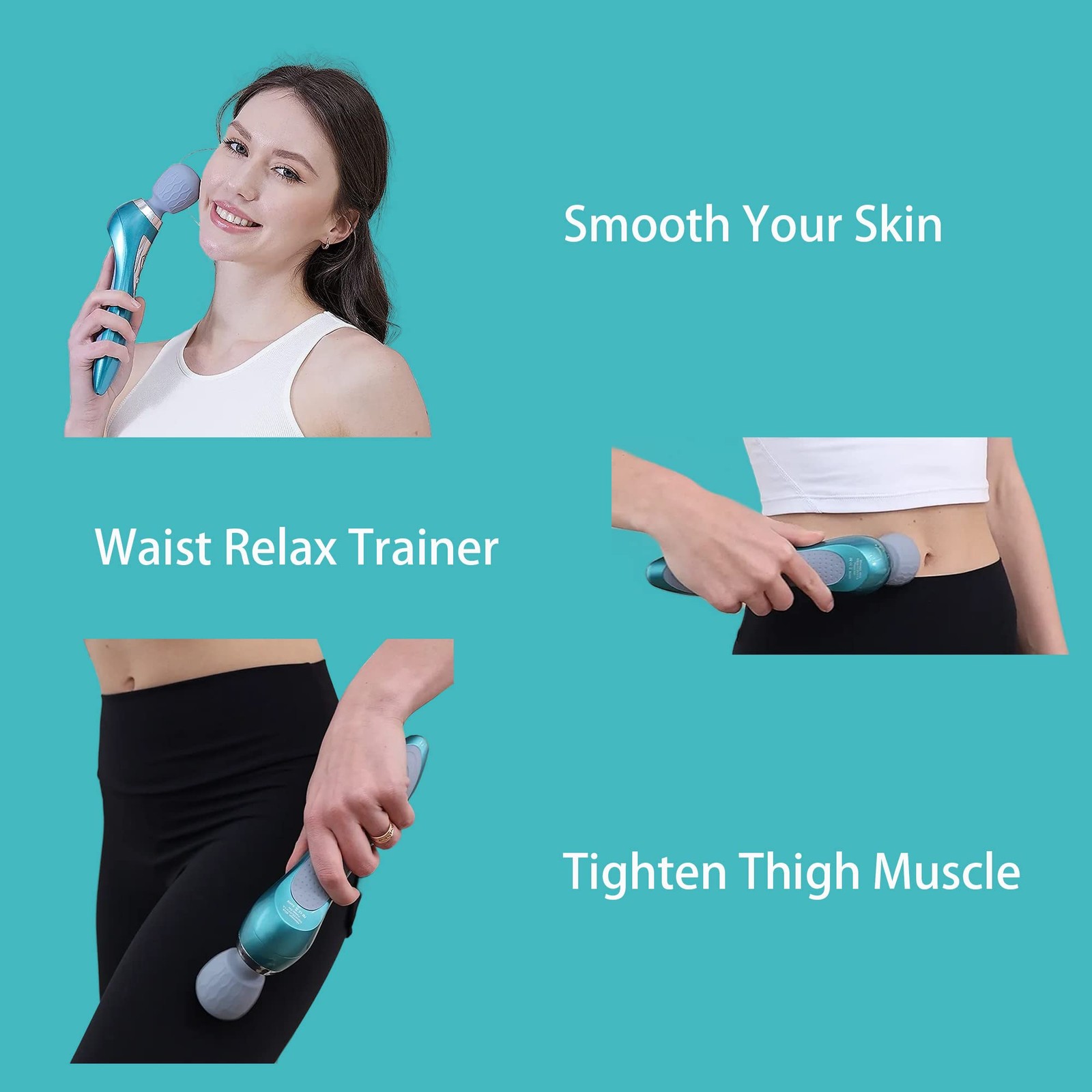 Handheld Personal Massager, Personal Tension Relief, Portable Rechargeable Bo…