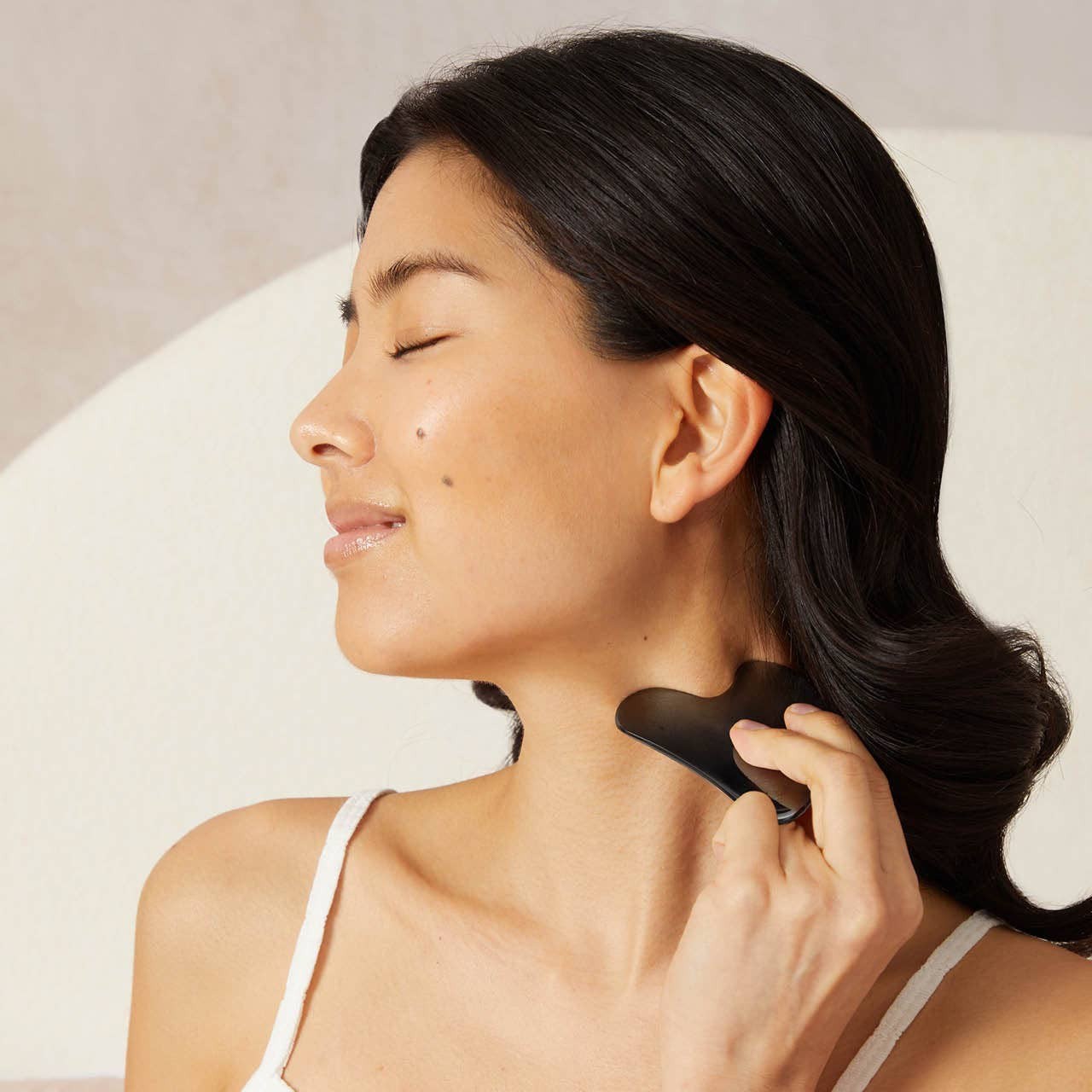 KITSCH – Stainless Steel Gua Sha – Matte Black