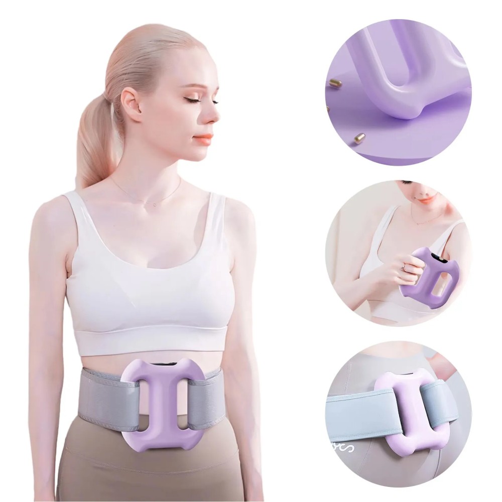 Fascia Ring Massager w/ Strap 5-Mode Full Body Relief & Portability Waist & Legs