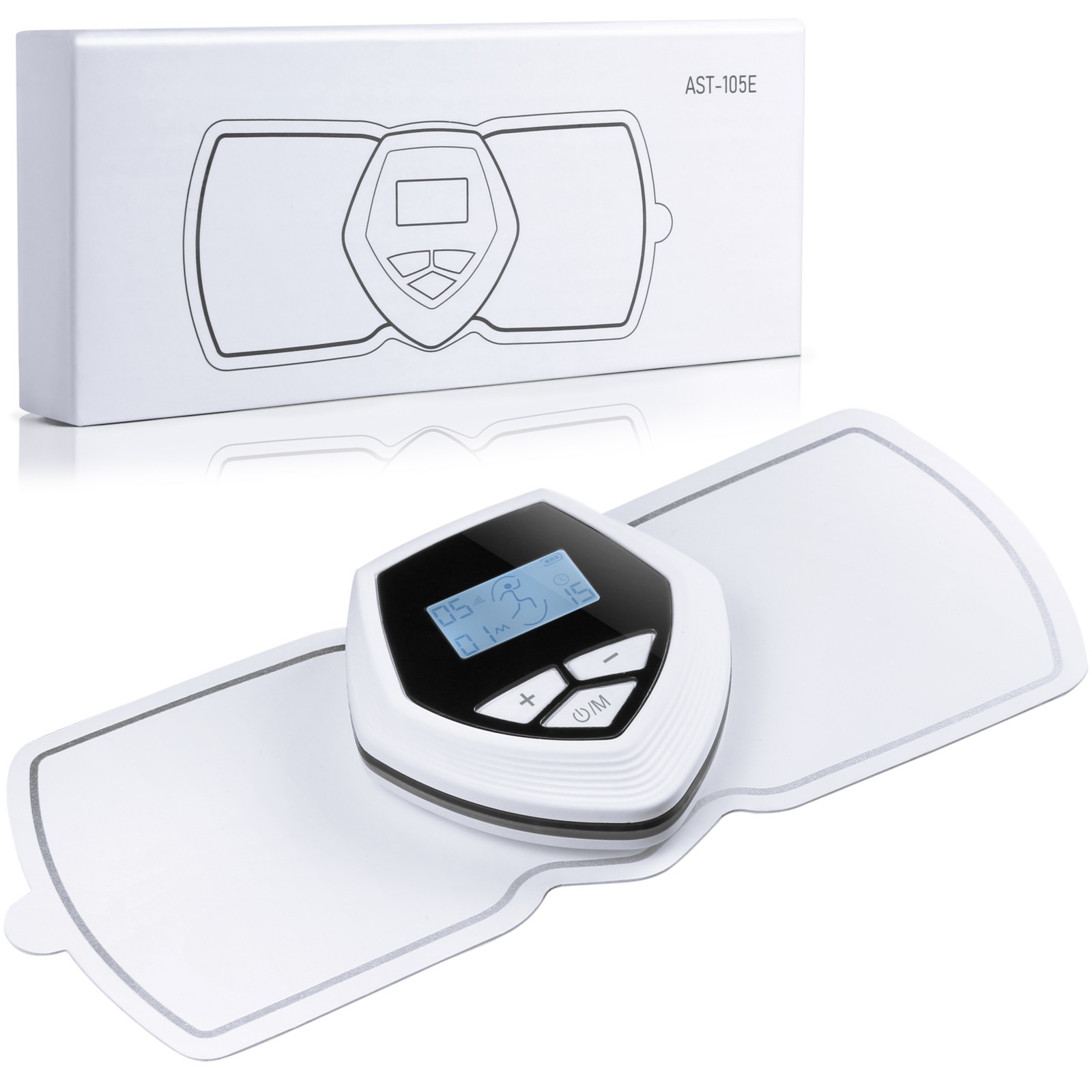 EMS Pulse TENS Unit Foot Leg Shoulder Circulation Massager Pain & Cramp Relief