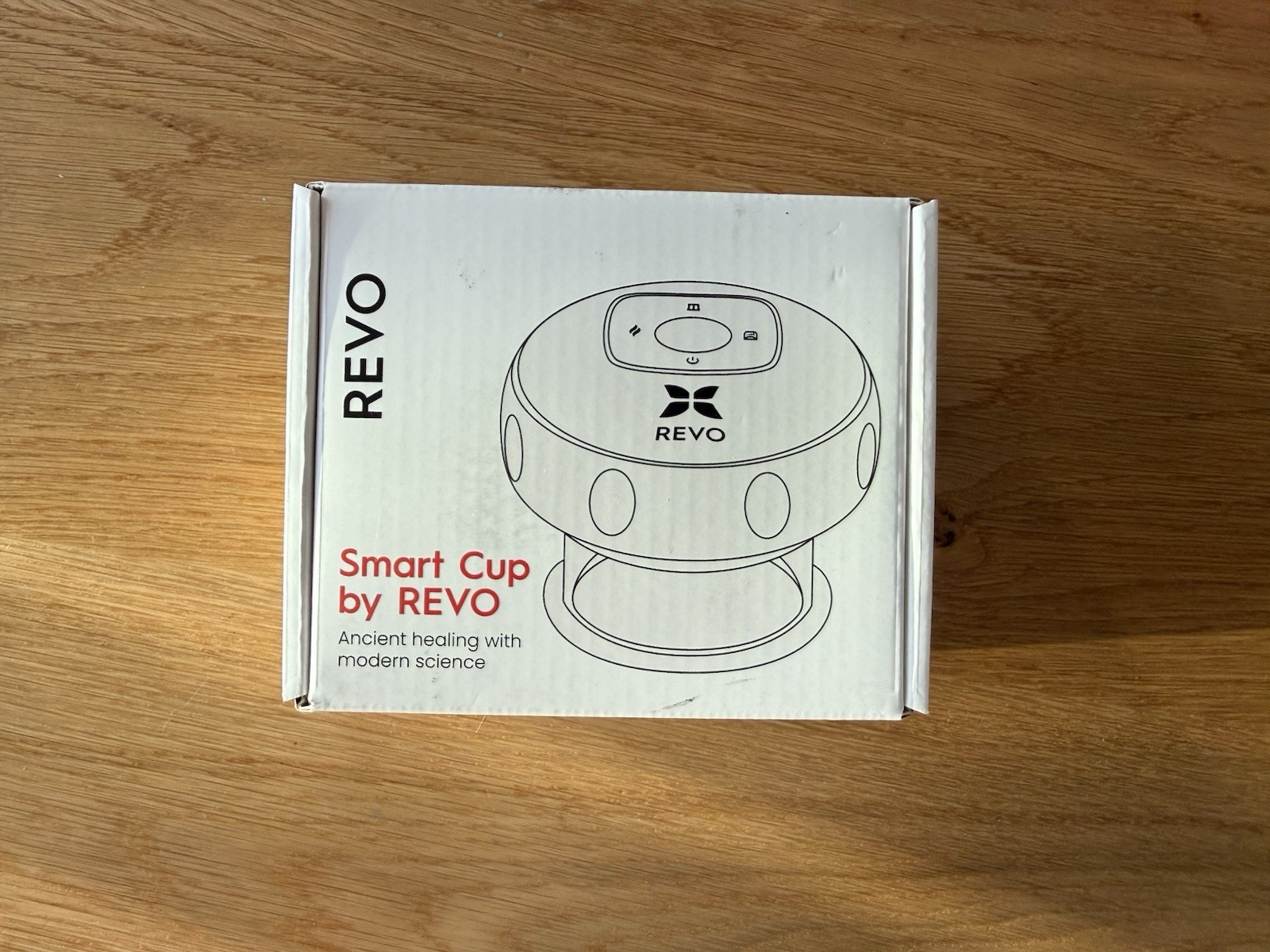 REVO Smart Cup Electric Cupping Therapy Massager – Heat & Red Light – Brand New