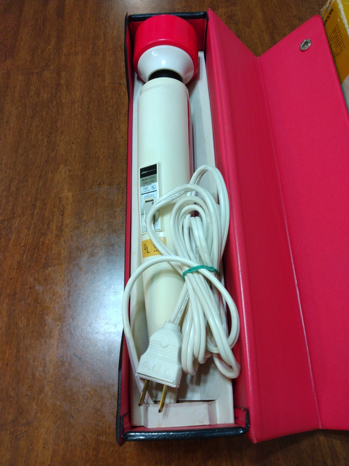 Kmart 20w 2 Speed Japan Handheld Wand Massager SDA1000