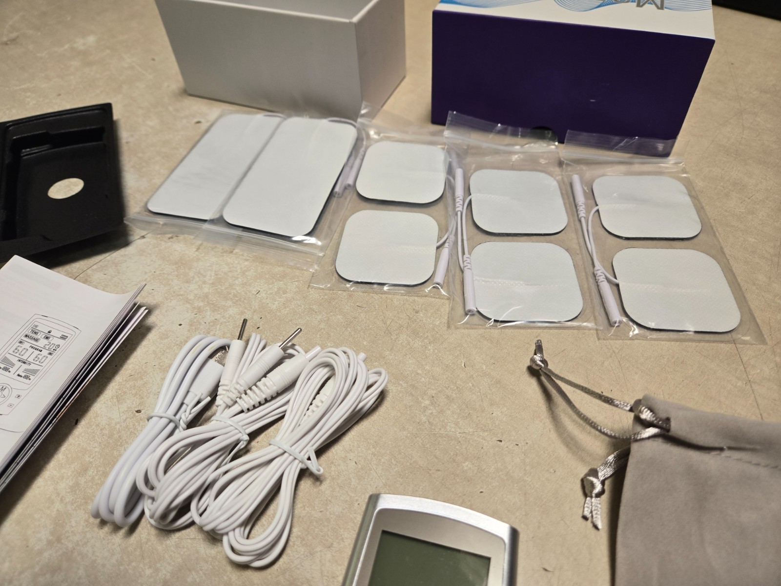 INSMART TENS Unit Rechargeable Muscle Stimulator EMS Dual Channel with 10…