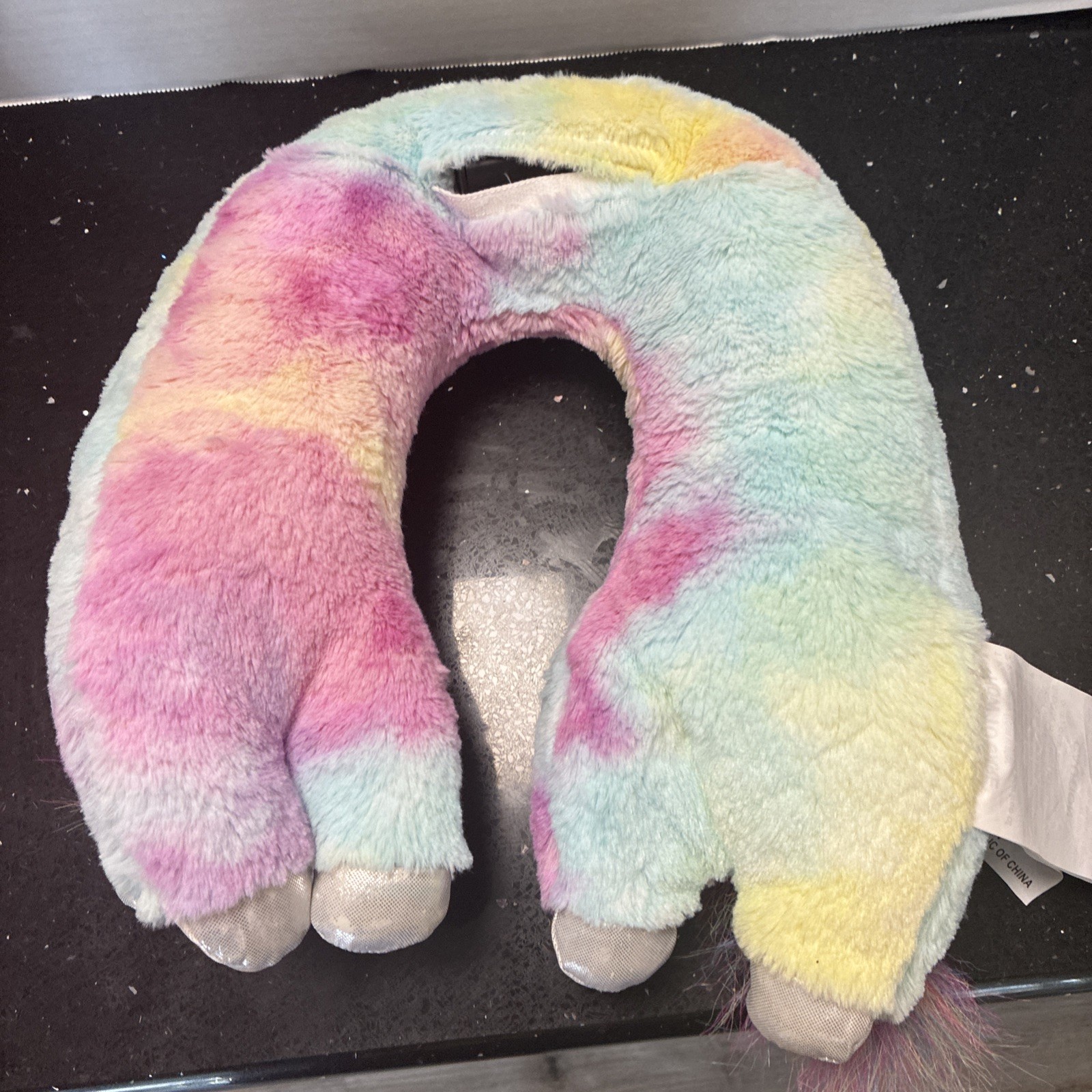 Health Touch Pink Unicorn Vibrating Neck Massager.