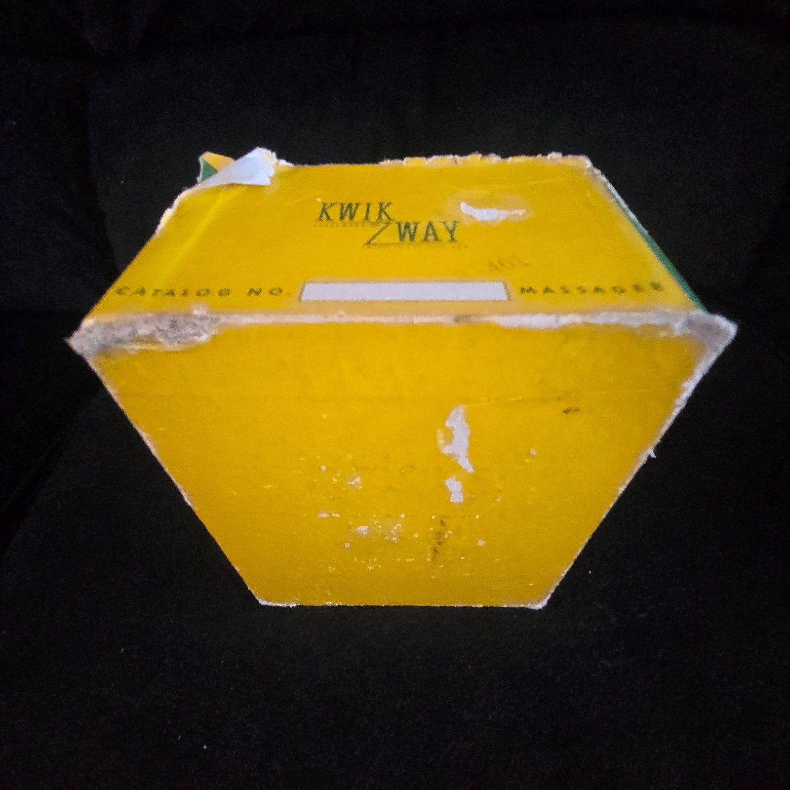Vintage Mid-20th Century Kwik Way Deluxe Electric Massager Model 8-401
