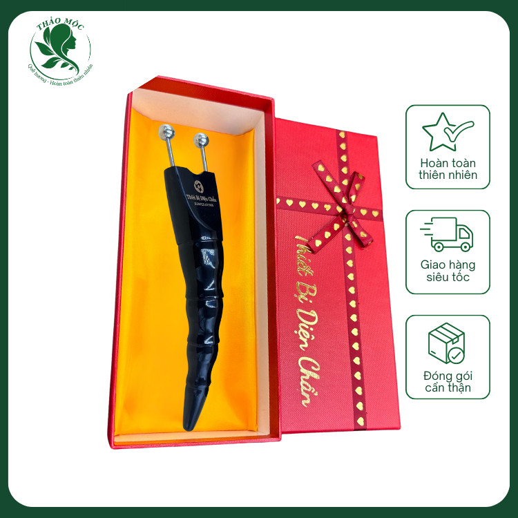 Tool Gua Sha Body Heat Relief with Scorpion- Shape by Buffalo Horn & Pure Silver