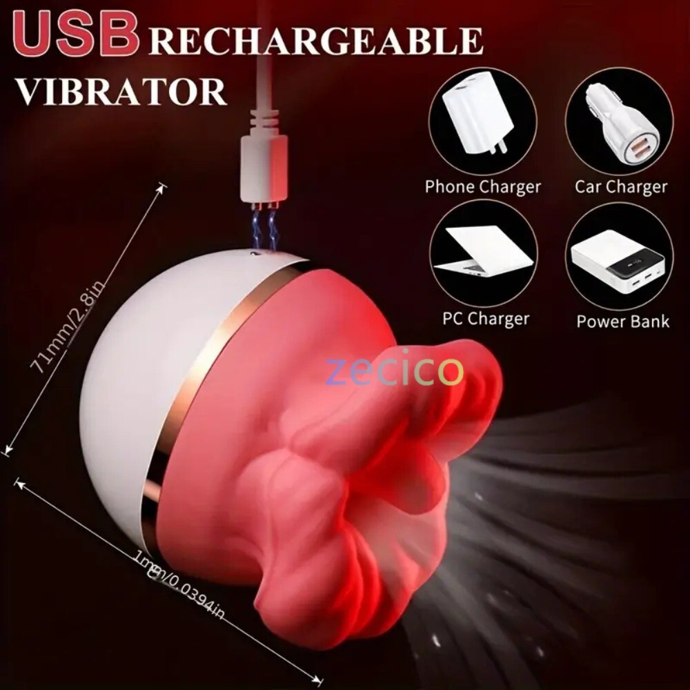 2025 New Upgrade 10 speeds Rose Vibrater Female Massage Birthday Gift for Women