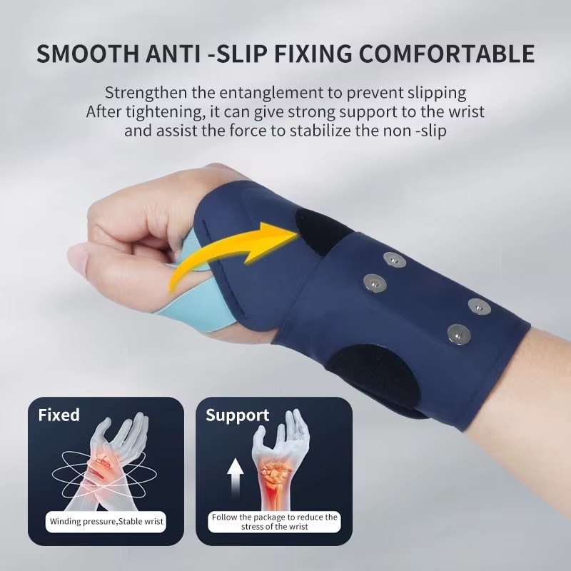 EMS Electric Wrist Massager Guard Support Brace for Tension + Muscle Relaxation