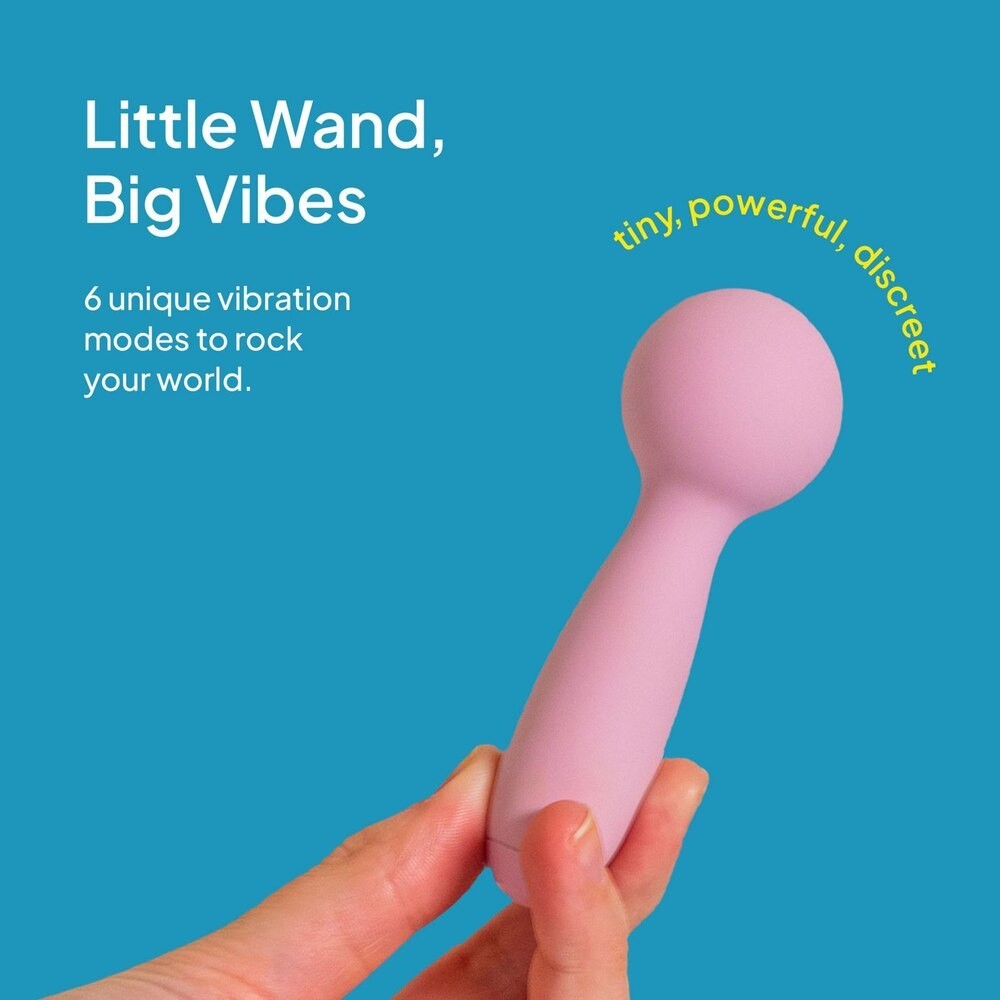 HELLO CAKE POCKET WAND MIGHTY POWERFUL VIBRATING WAND FOR HER New