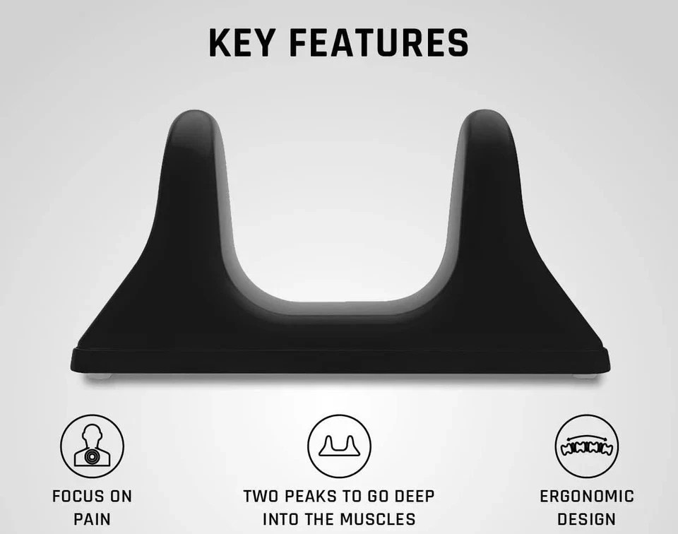 NEW – PSO-RITE Psoas Muscle Release and Deep Tissue Massage Tool – Night Black