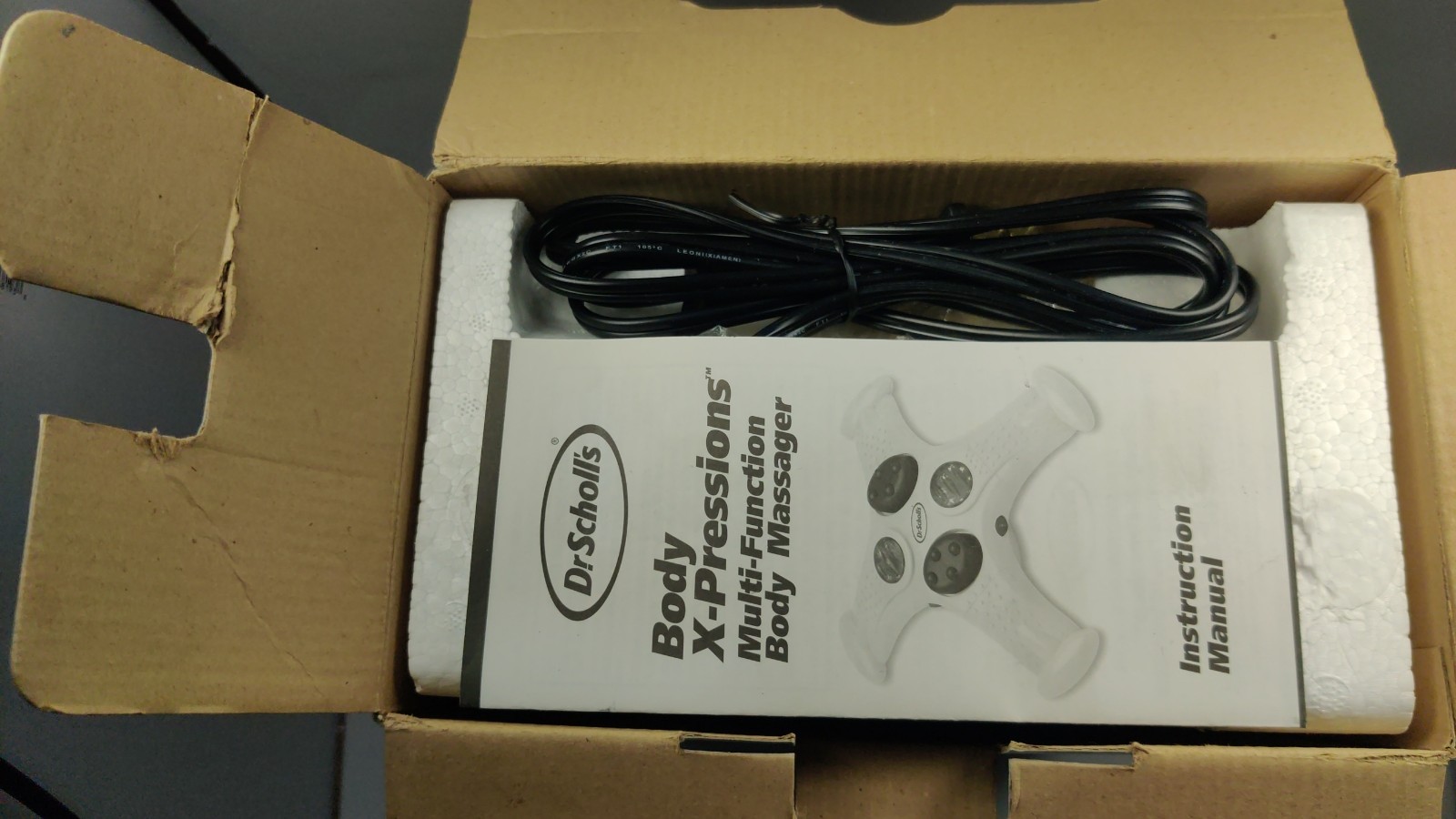 Dr. Scholl’s Body X-Pressions DR3150 Infrared Heat Massager New Sealed