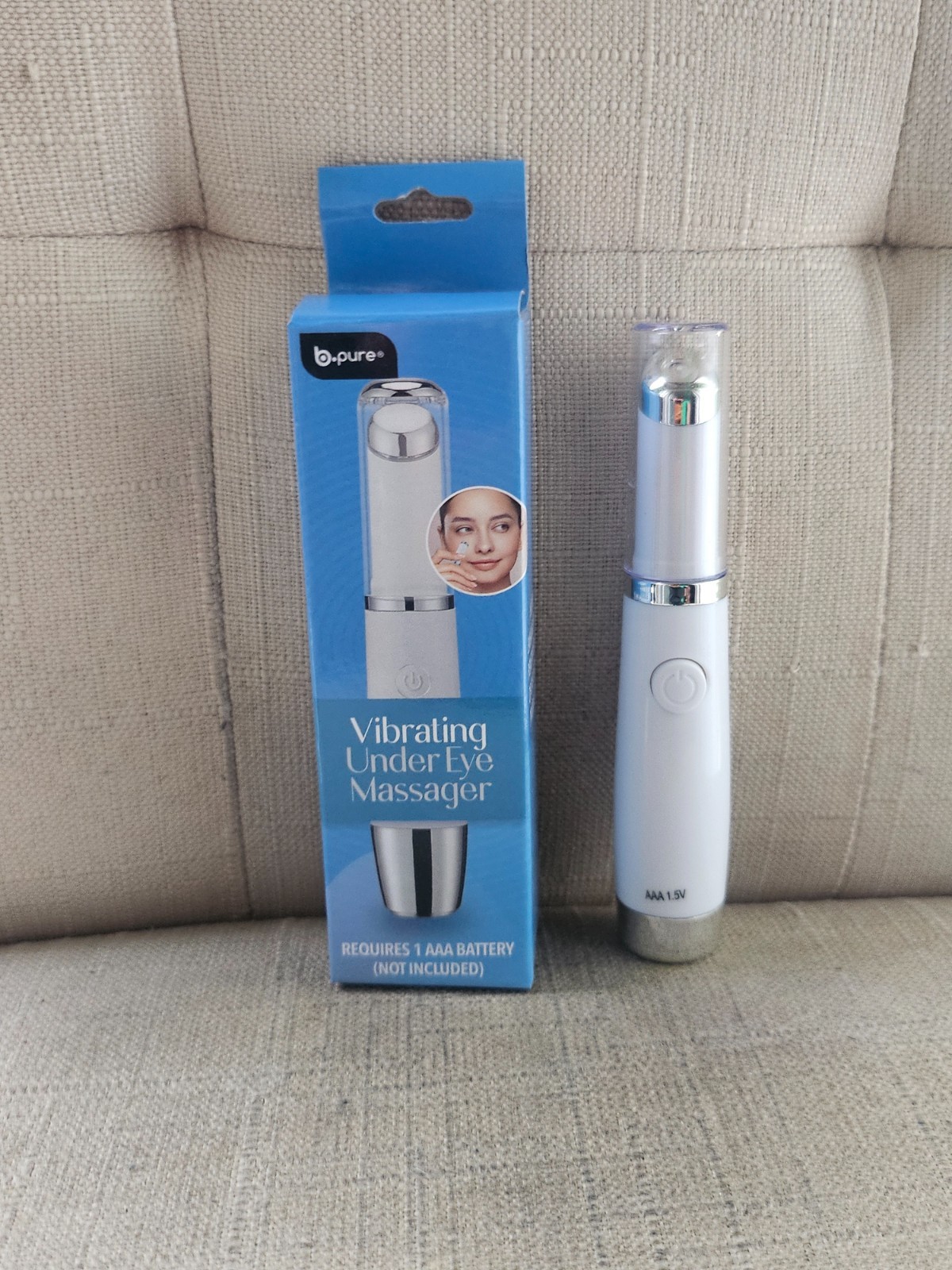 Vibrating Under Eye Massager Handheld Beauty Tools ReducePuffiness Dark Circle