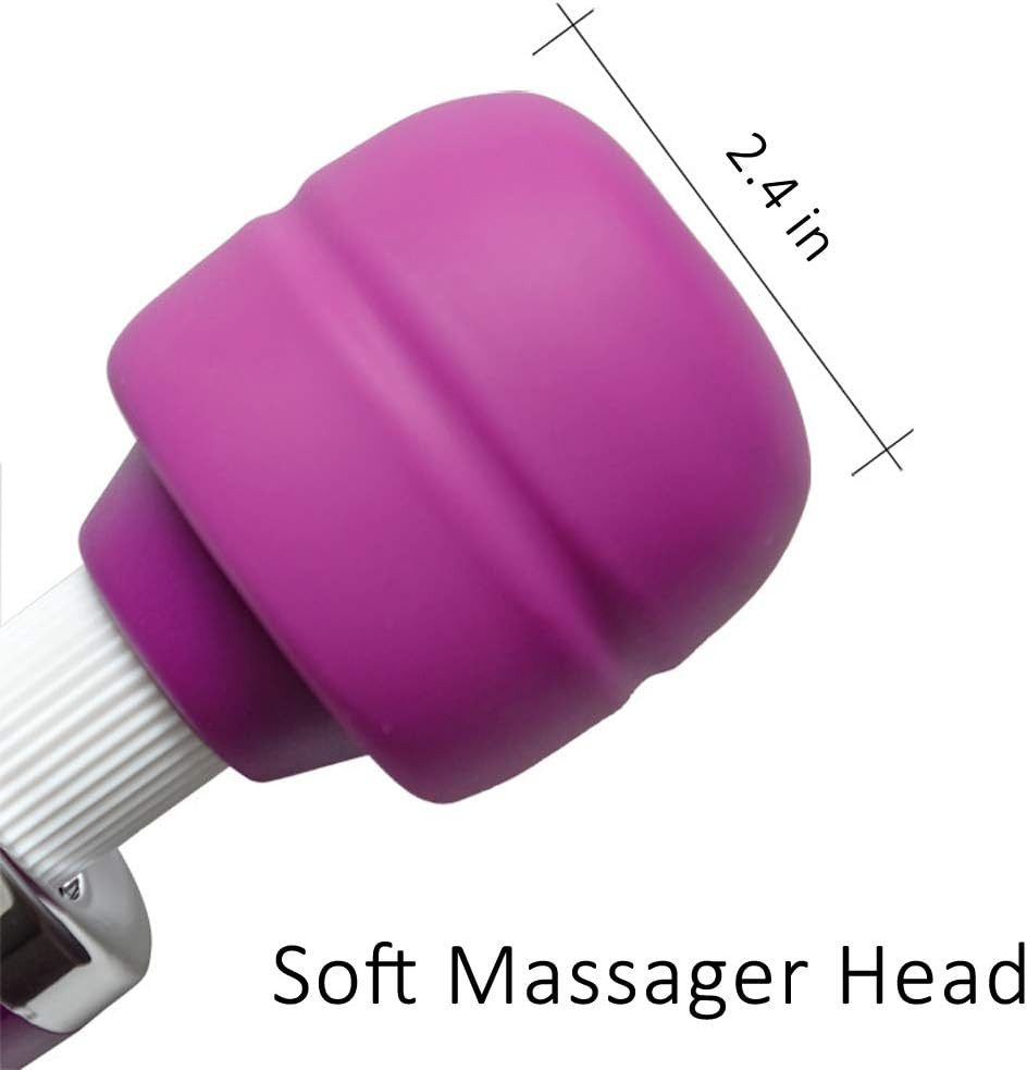 10 Speeds Wired Powerful Handheld Massager with Strong Vibrations, Personal Ther