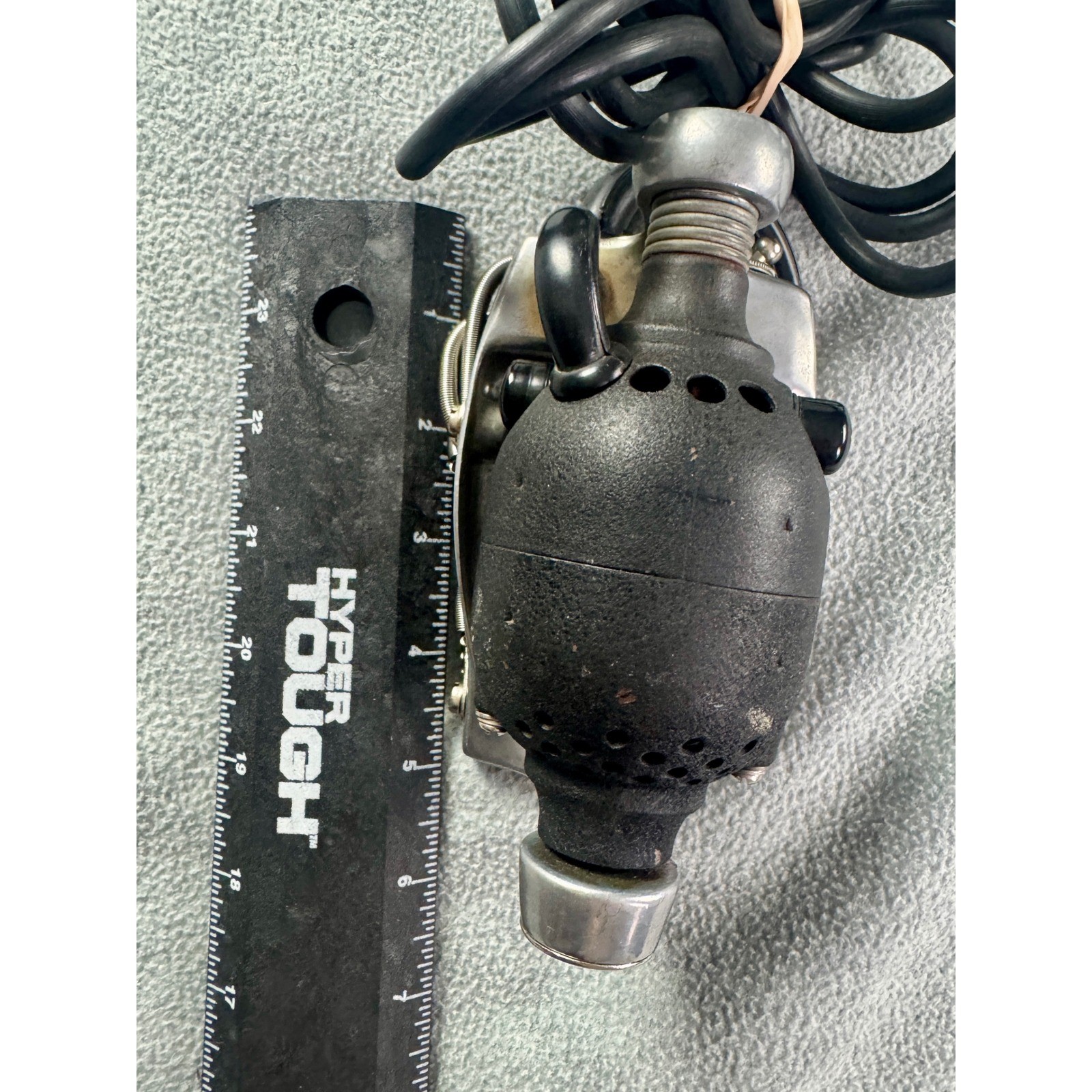Vintage Oster Stim-U-Lax Junior Model M4 Electric Hand Massager Chrome Black 45W