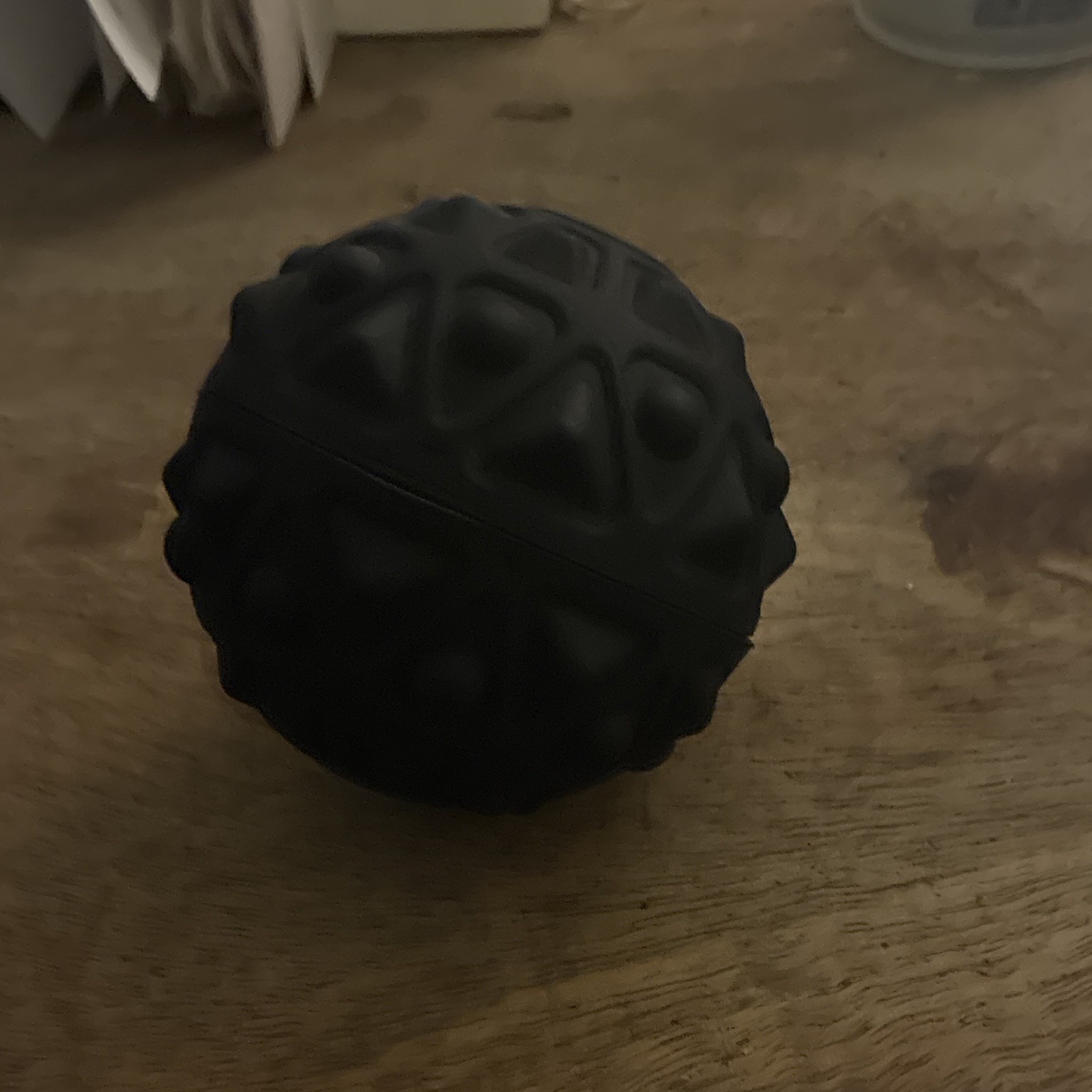 LifePro Agility Mini Trigger Point Silicone Massage Ball, Handheld Manual, Black