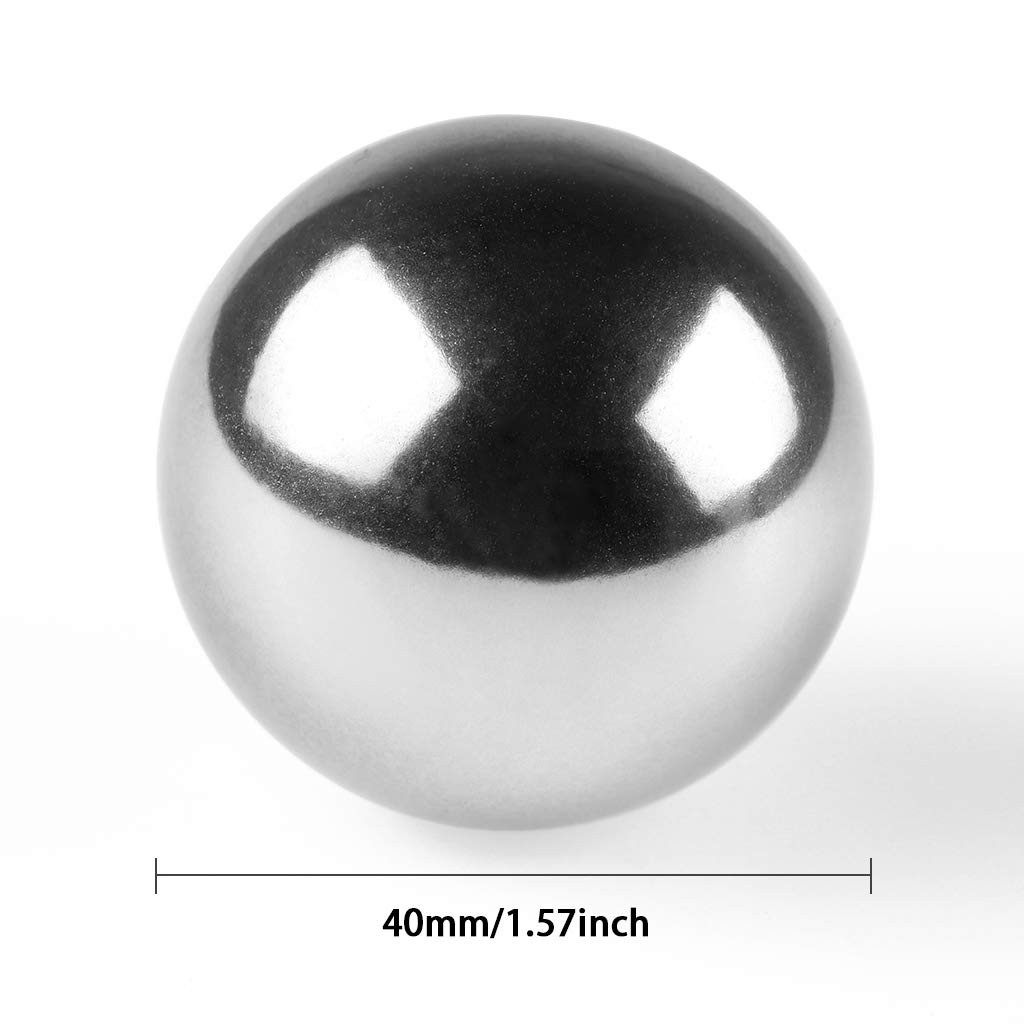 Stainless Steel Baoding Balls, 1.57 Inches Non – Chime Hand Massage Balls wit…