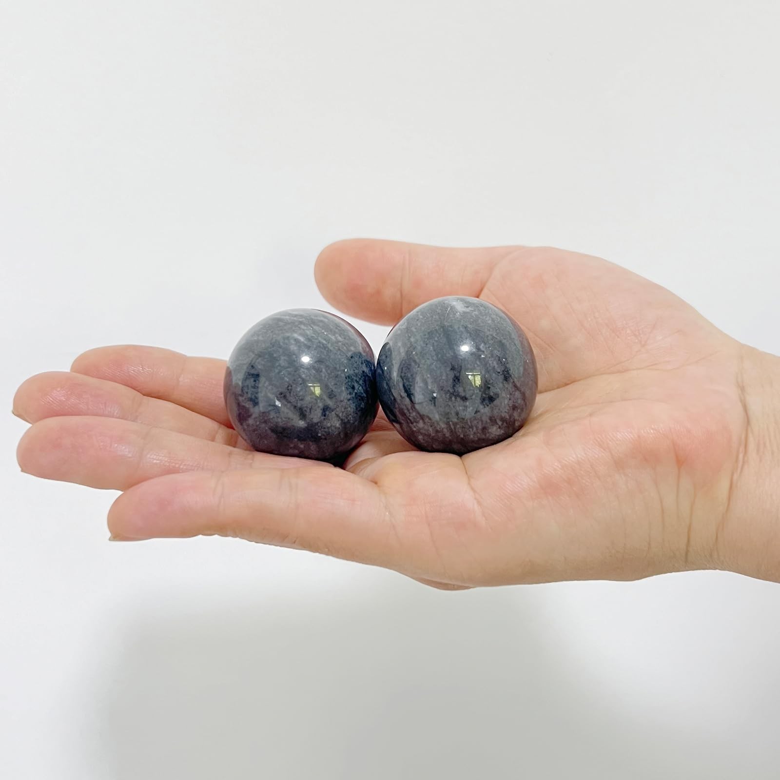 Traditional Chinese Baoding Balls, Marble Health Exercise Stress Relief Balls…