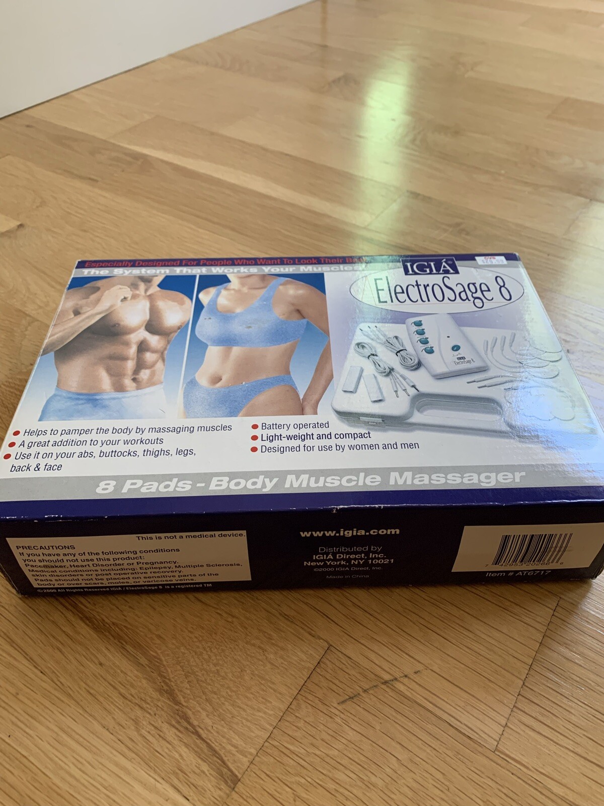 IGIA ElectroSage 8 muscle massage tens unit