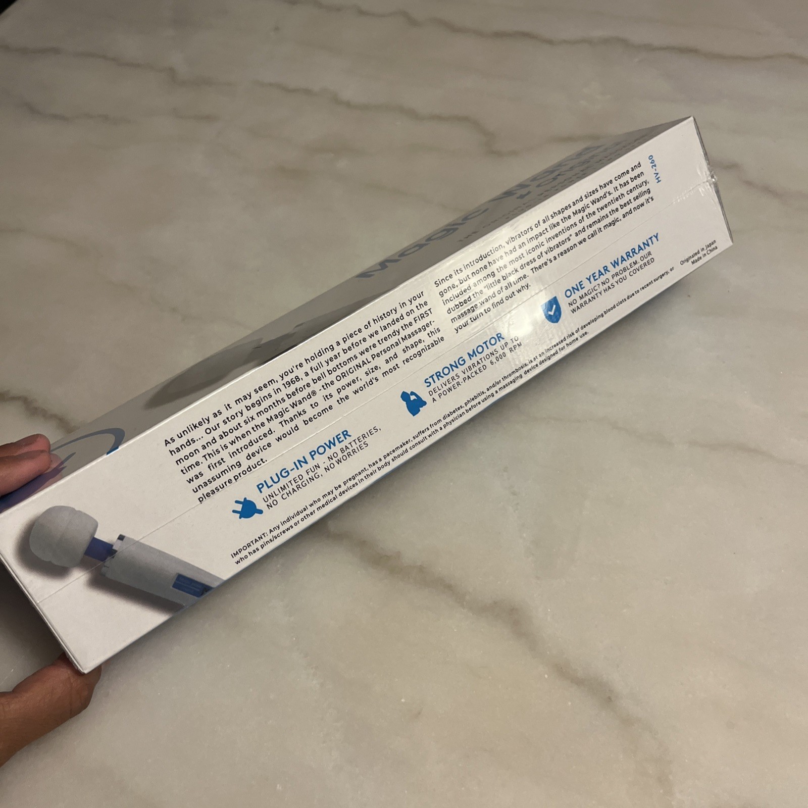 Vibratex HV-260 2-Speed Hitachi Magic Wand Original Massager Brand New SEALED