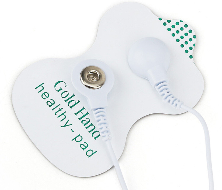 50Pcs Electrode Pads Snap On Replacement For Tens Unit Therapy Massager Heal