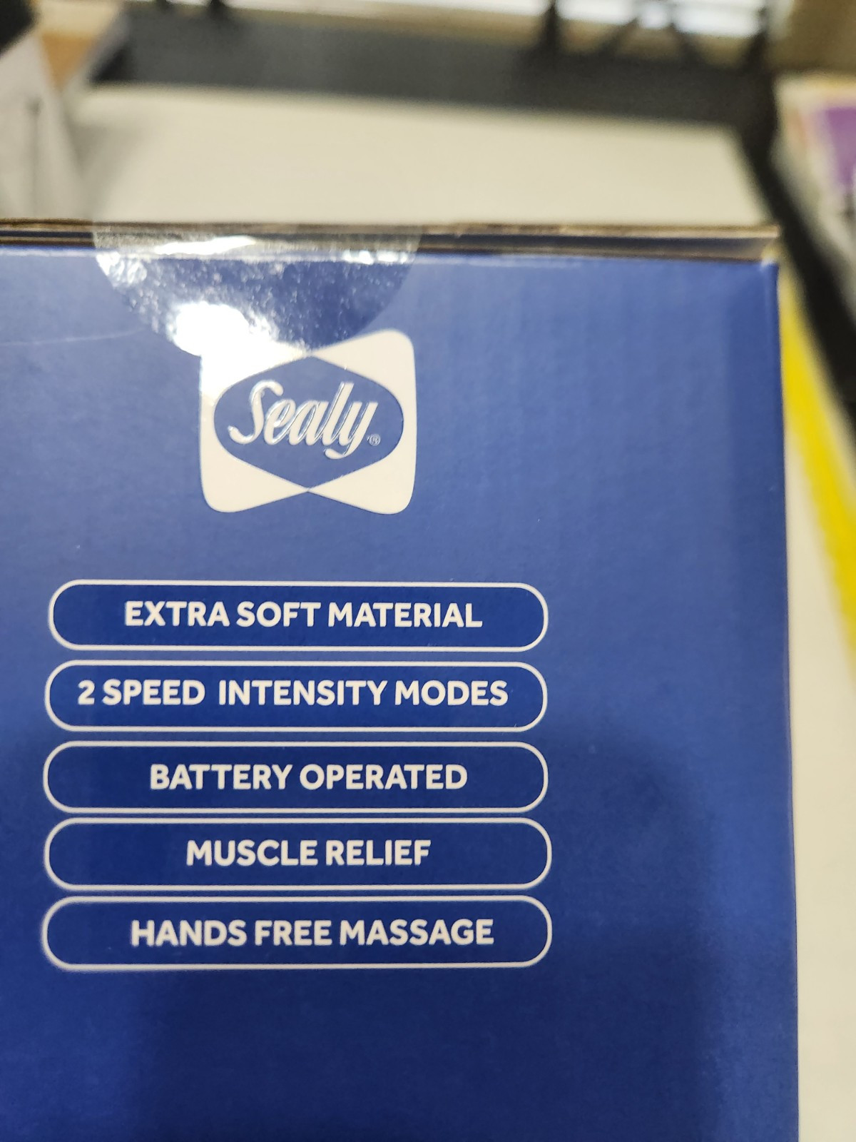 Sealy Plush Massager Neck, New in Box, 2 modes