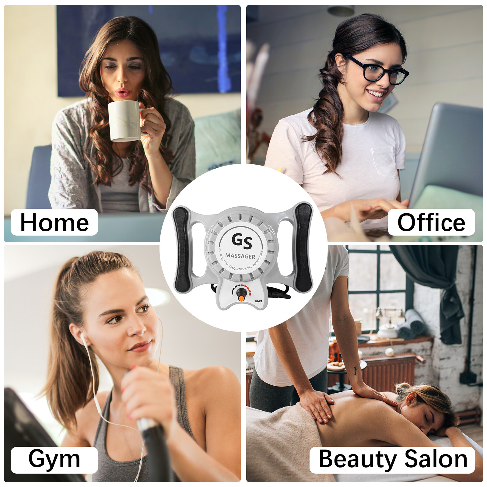 Electric g5 Vibration Cellulite Reduce Machine Muscle Stimulator Body Massager