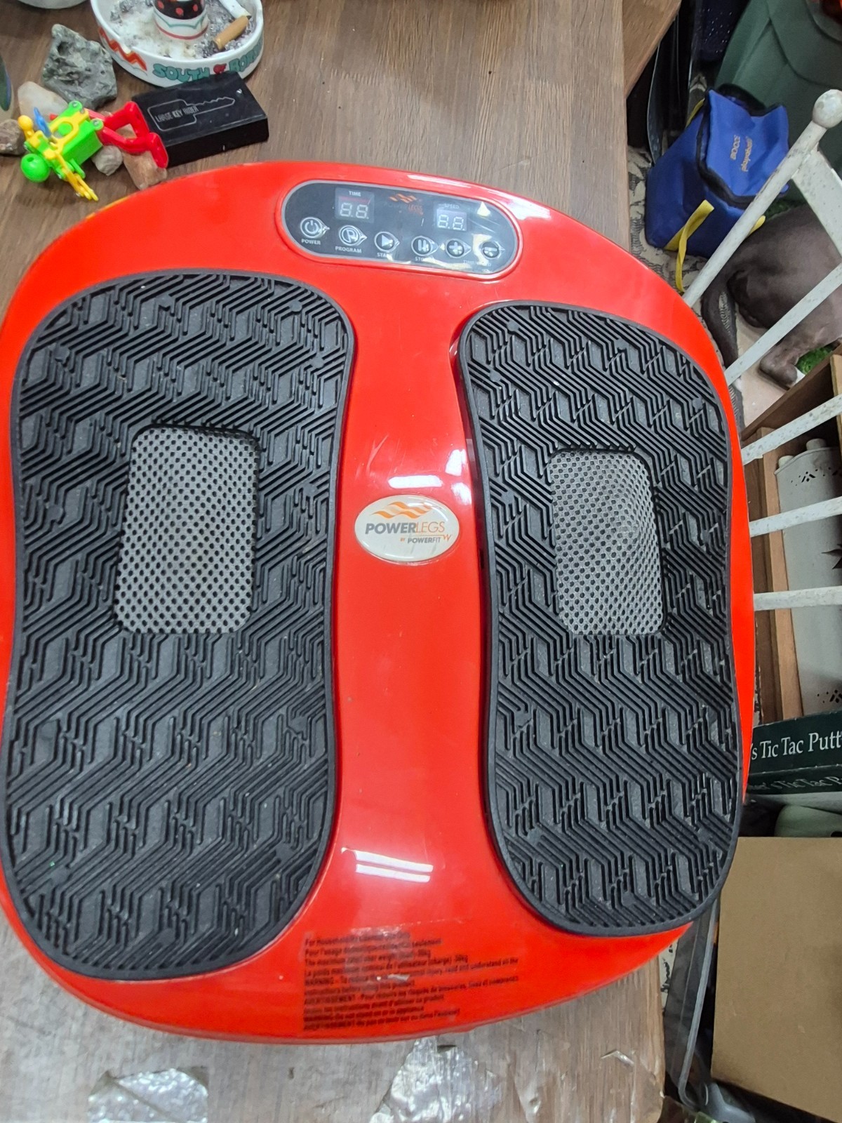 PowerFit Power Legs Vibration Plate Foot Massager Platform PL-1911