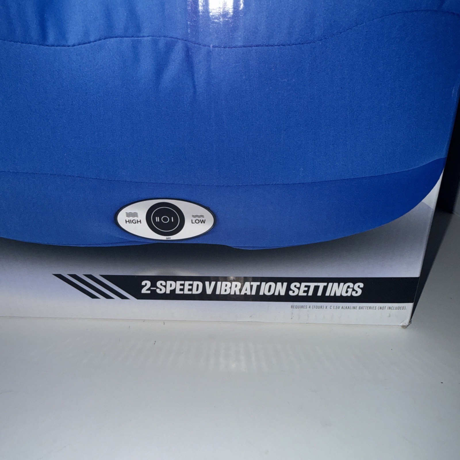 B•WELL Foot Massage Pillow New Open Box 2 Speed Battery Operated