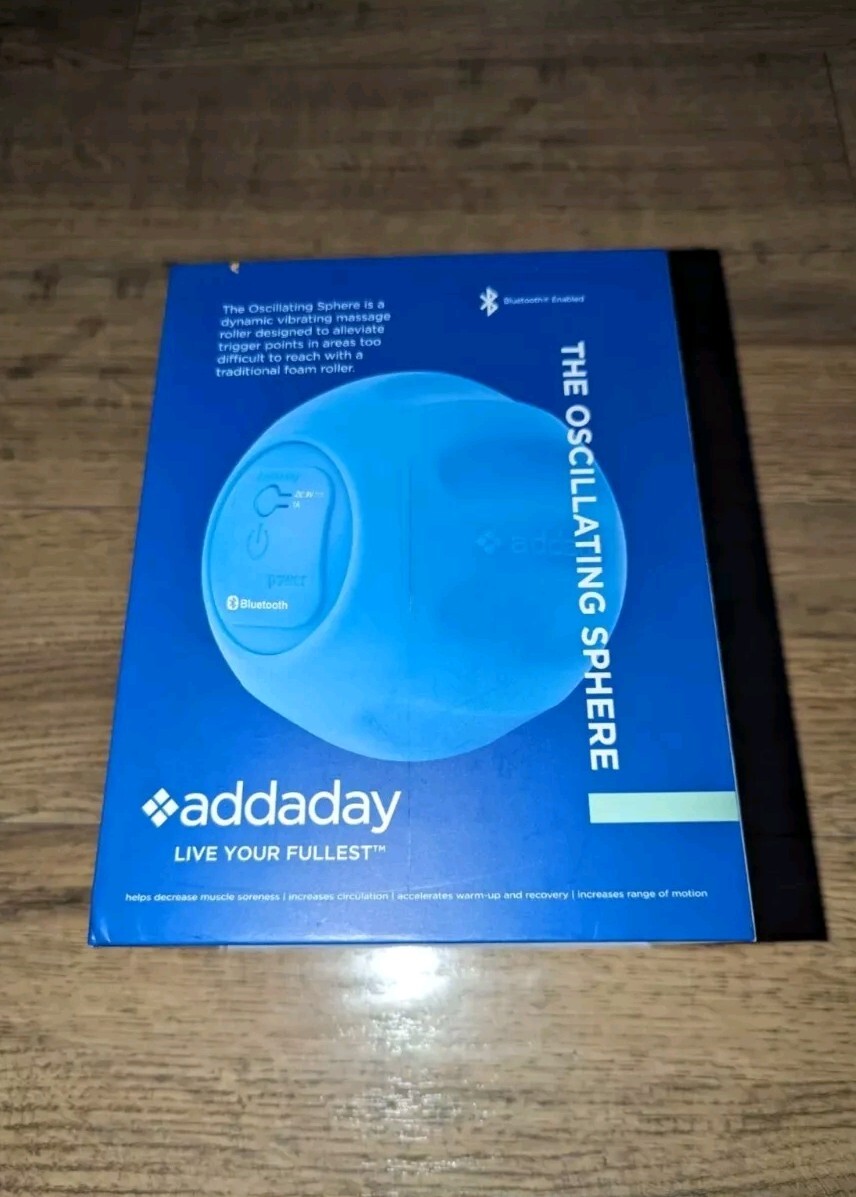 Addaday The Oscillating Sphere Massager Bluetooth Enabled Rechargeable