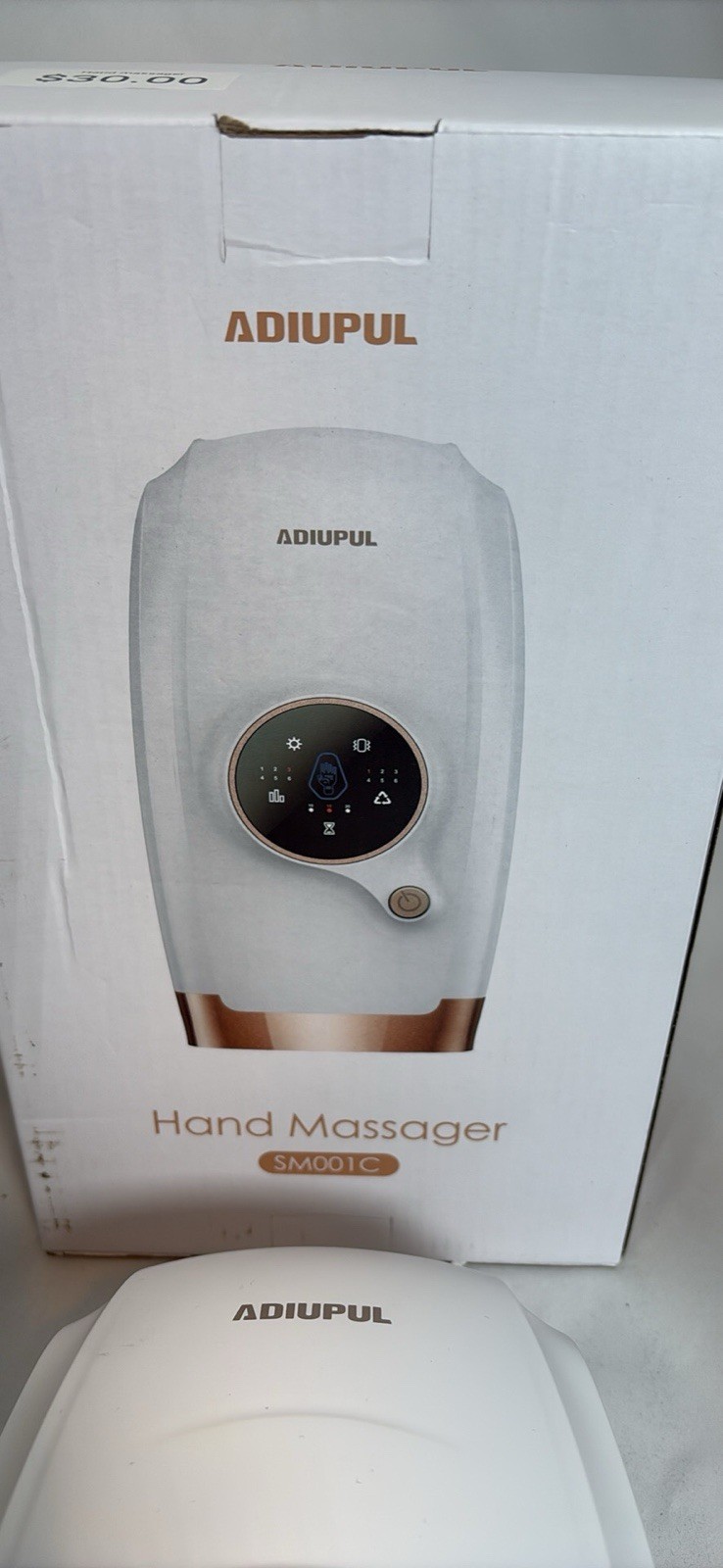 ADIUPUL Hand Massager White Bronze for Hand Model SM001C MPN SM001C