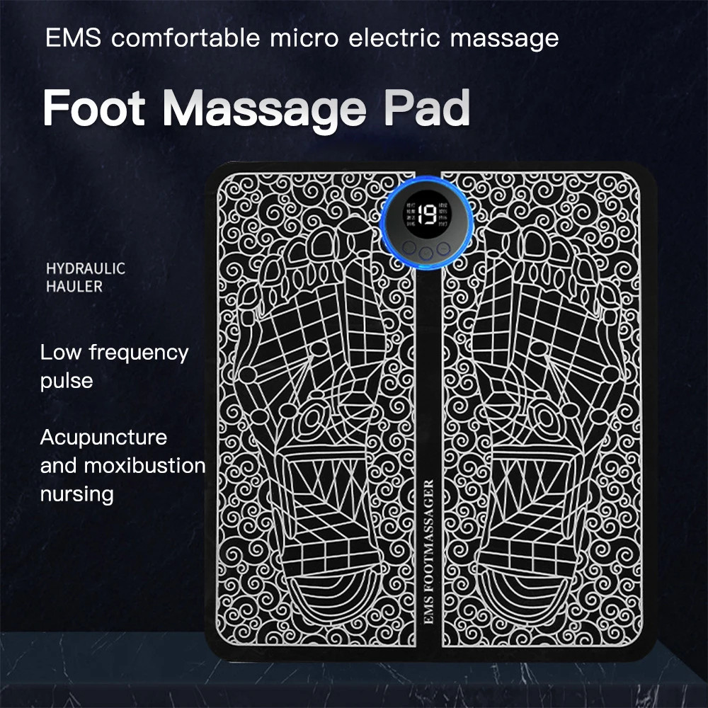 Electric Foot Massager Muscle Massage Mat USB Charging Fitness Foot Massager