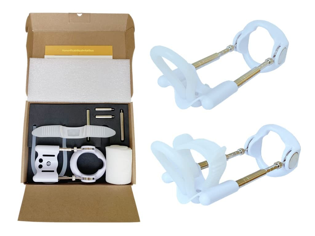 White penile Traction Device Effective Enlargement Stretching