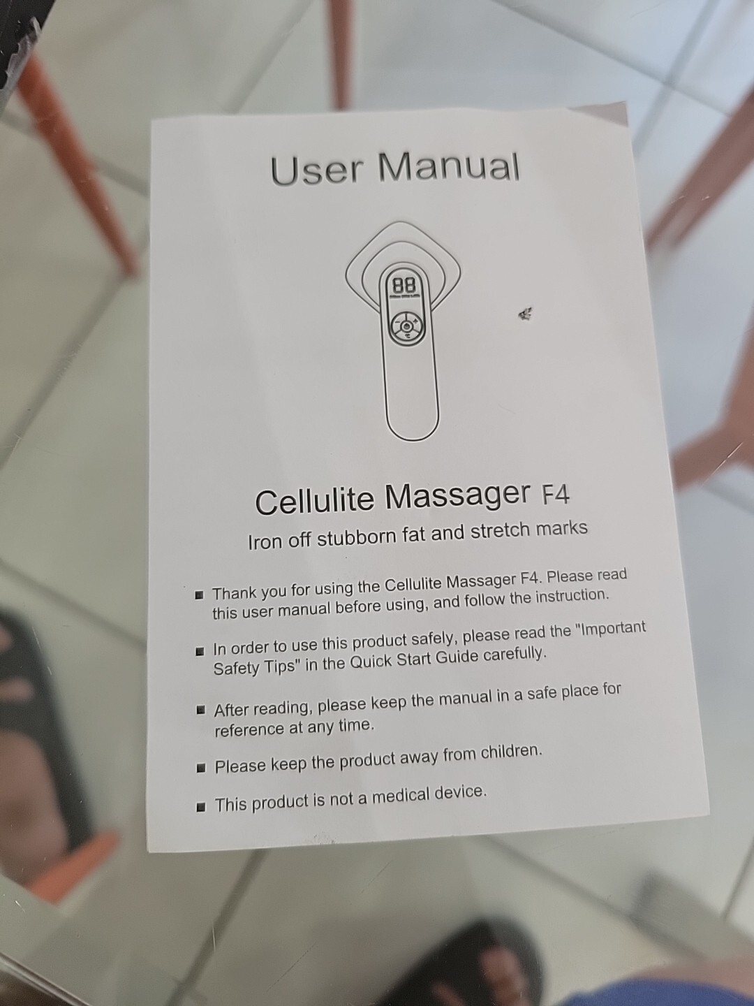 Handheld Body Massager Sculpting Machine 3 Modes for Belly Waist Arm Leg