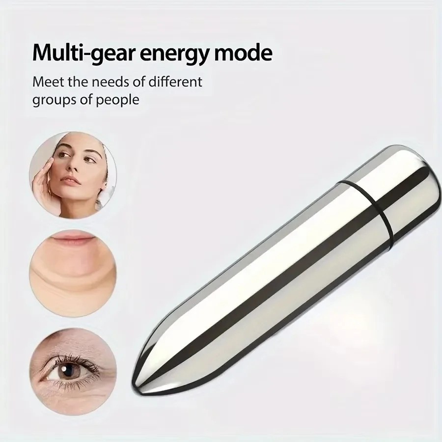 Portable facial massager, mini eye massage wand, improves lotion absorption