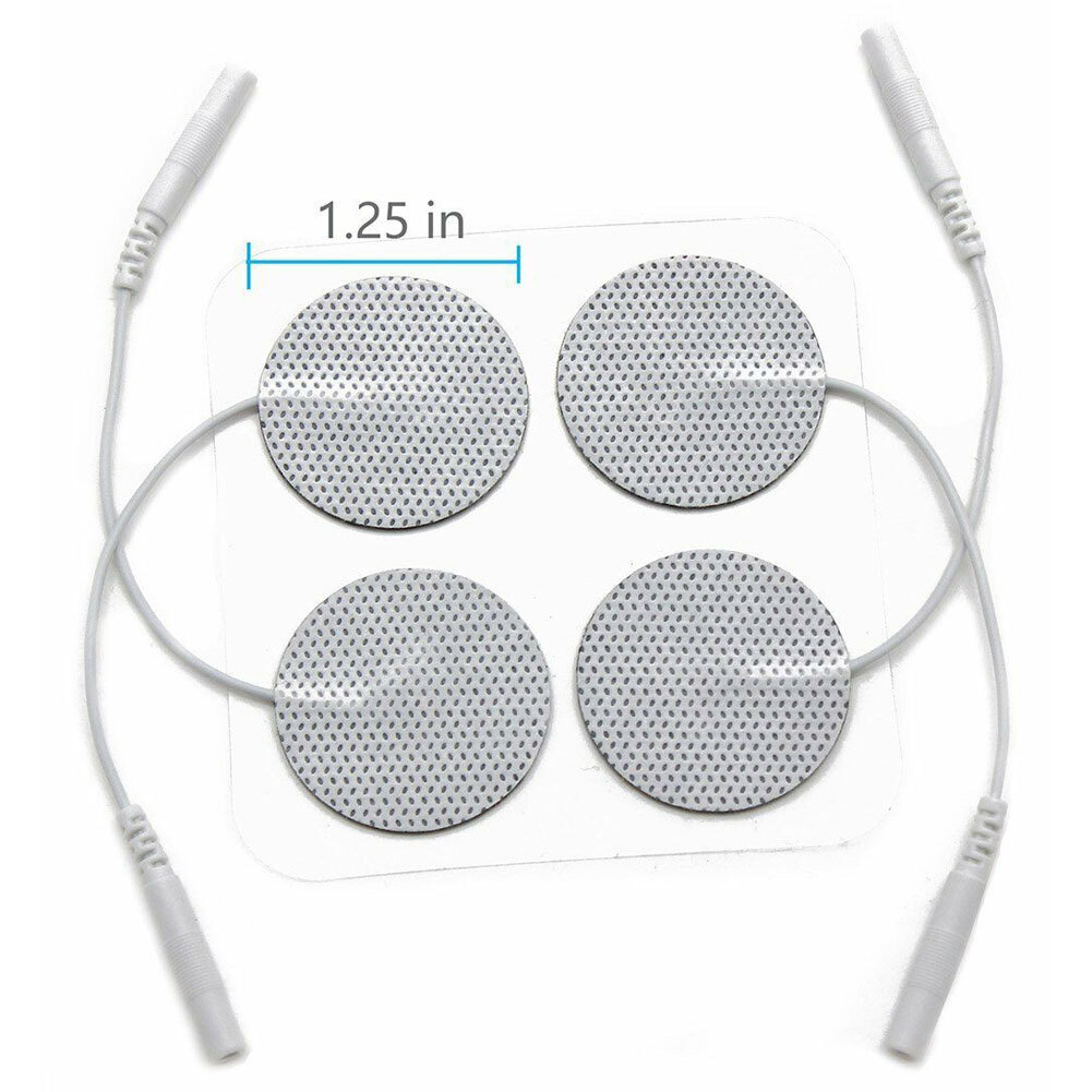 New Portable 36Pcs(Pairs) Electrode Pads for Massager – 1.25Inch Round Back Pain
