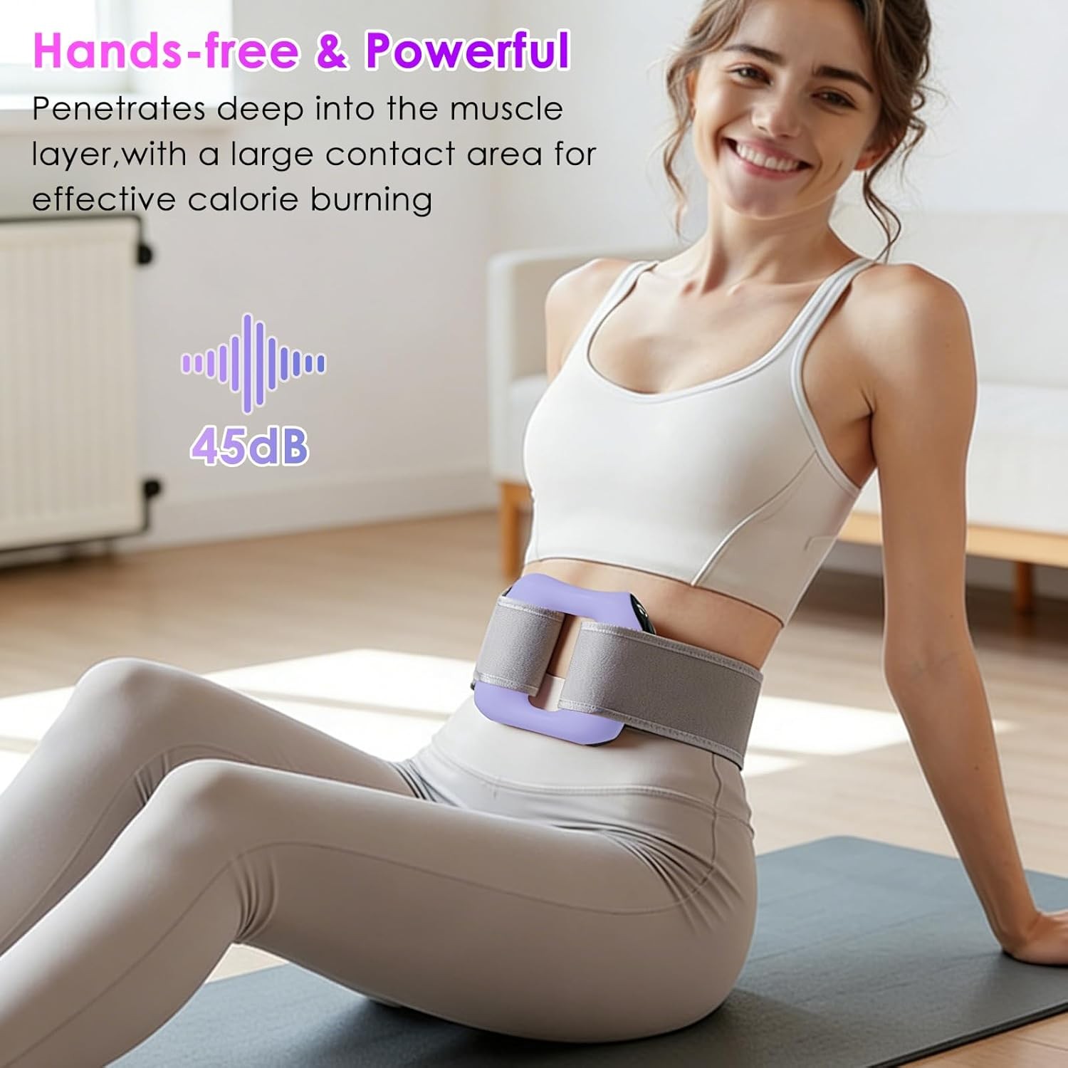 Electric Full-Body Fascia Ring, Full-Body Fascia Ring Massager with Adjustable S