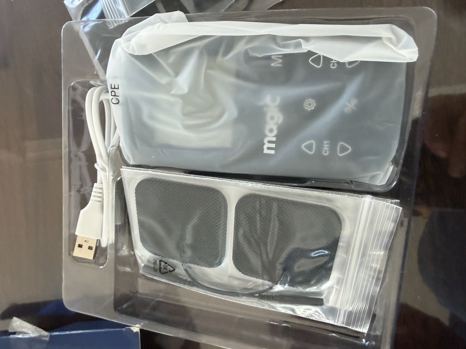 Tens Unit Muscle Stimulator, Combo Electrotherapy Device