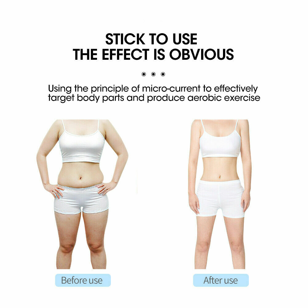 Electric Pad Muscle Stimulator Machine Body Sculpting Massager Weight Loss