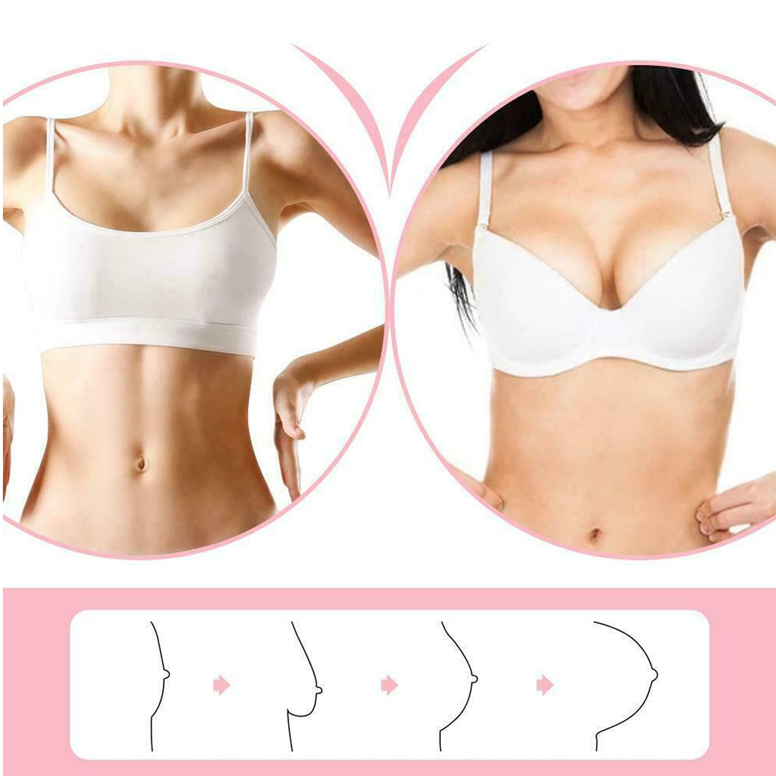 Electric Vacuum Massage Breast Cup Enlargement Therapy Machine Enhancement Pump