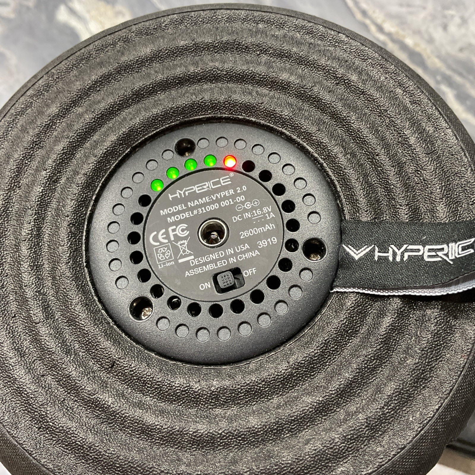 Hyperice Vyper 2.0 High-Intensity Vibrating Fitness Massage Roller – Excellent