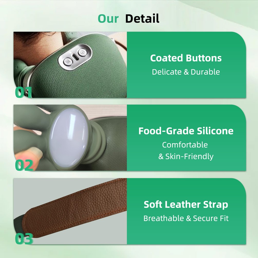 Bionic Finger Neck Shoulder Massager Wireless Neck Cervical Trapezius Kneading