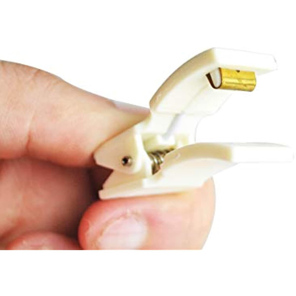 2pair Breast Ear Clip Electrode Lead Wires 2mm Pin Snap Connection for Tens EMS