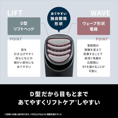 Panasonic Vitalift RF Facial Massager 9-in-1 Anti-Aging Device EH-SR85-K