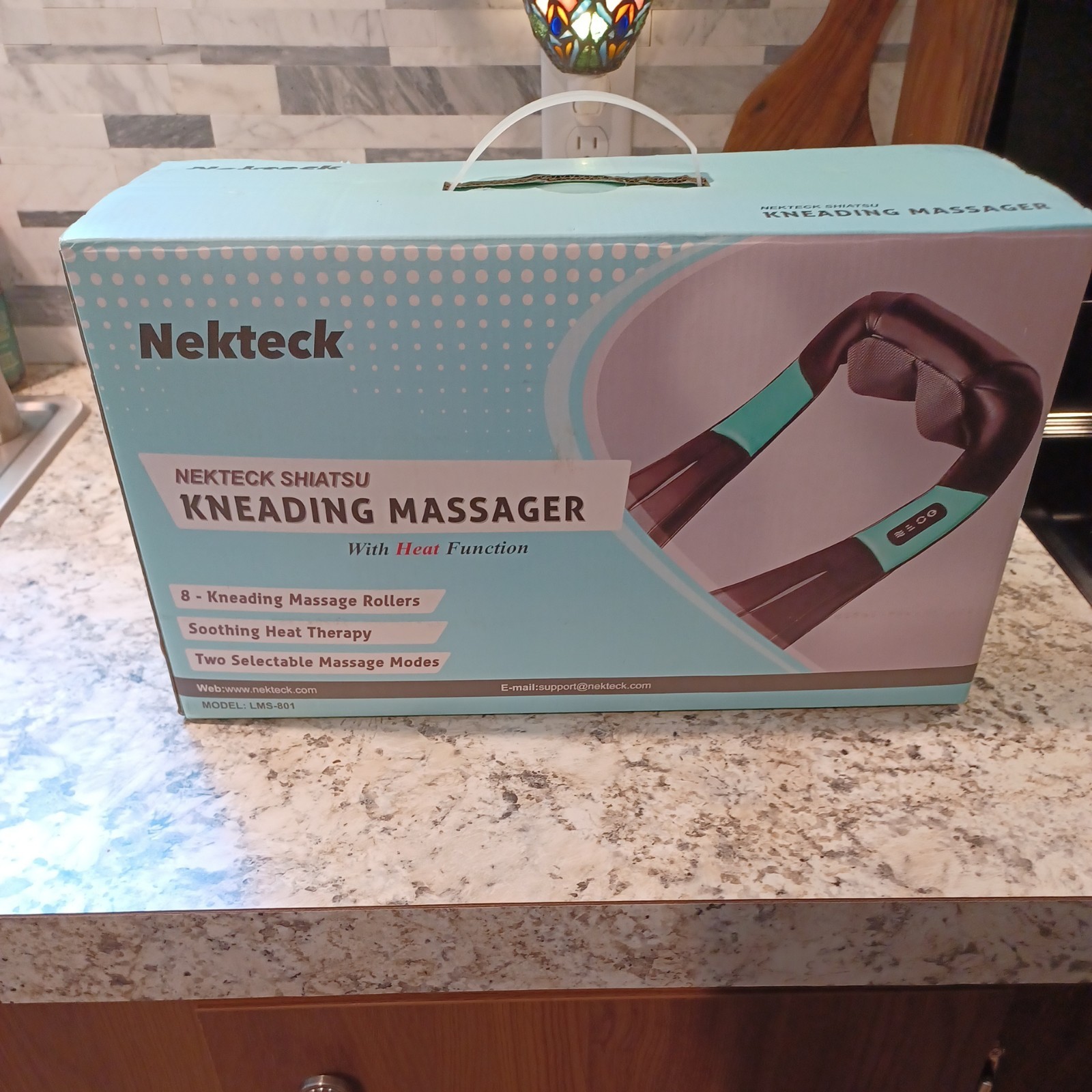 Nekteck Shiatsu Kneading Massager (Model LMS-801)