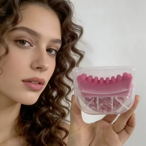 Lymphatic Drainage Massage Face Lymphatic Contour Brush Dry Brushing Face Brush